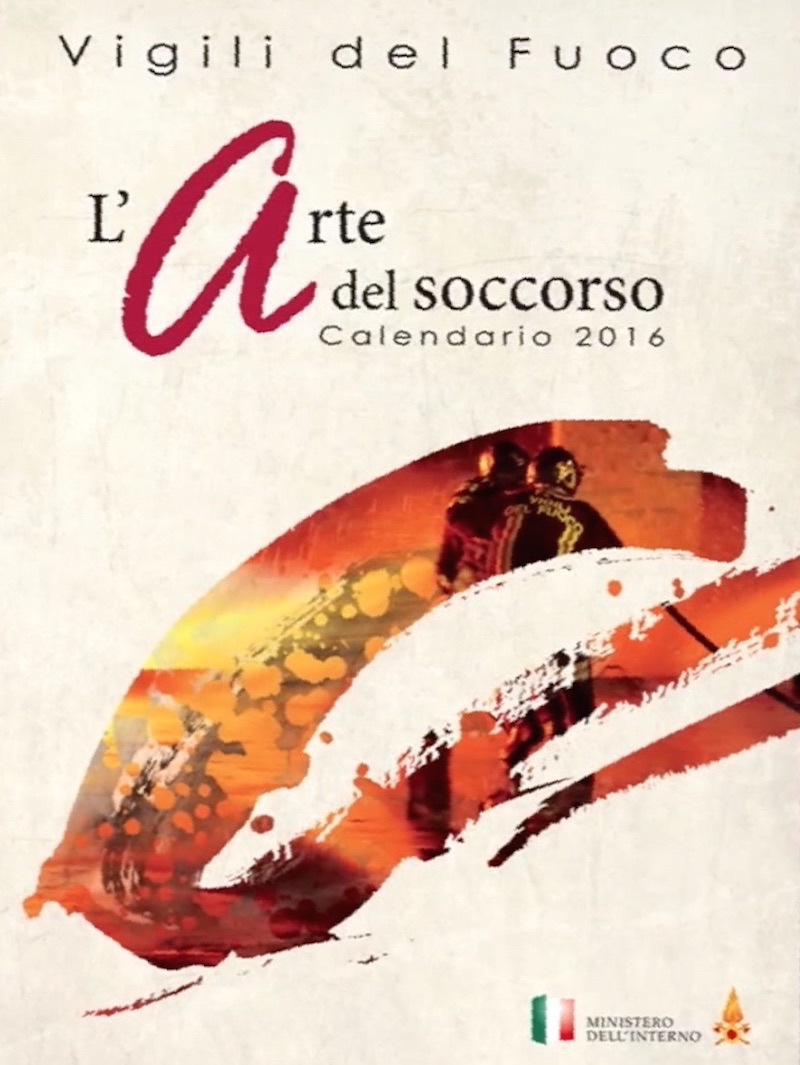 Calendario 2016 dei Vigili del Fuoco