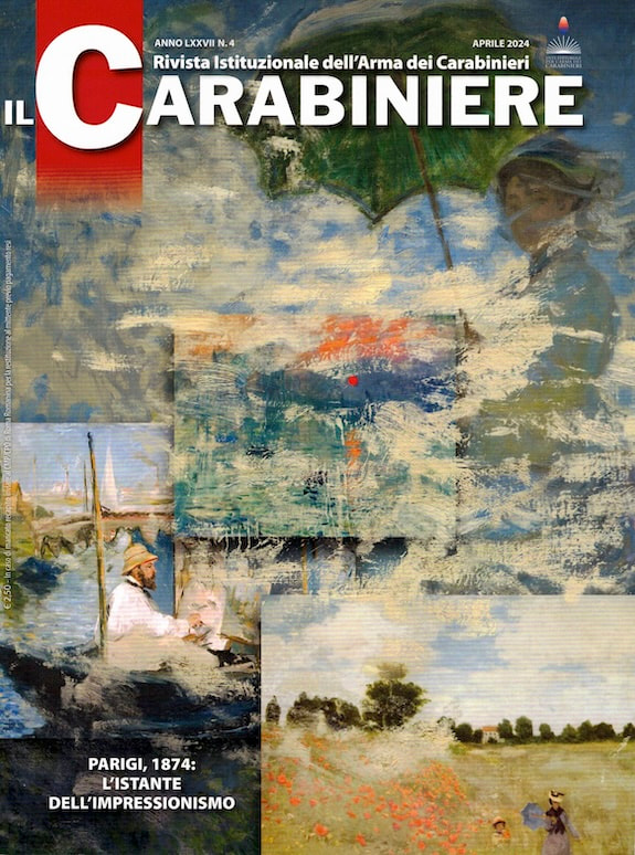 copertina rivista IL Carabiniere aprile 2024