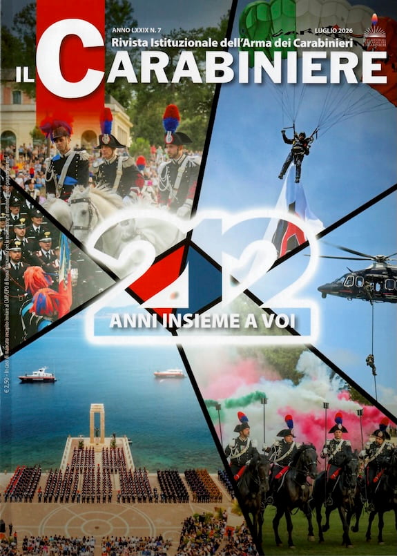 copertina rivista IL Carabiniere luglio 2026