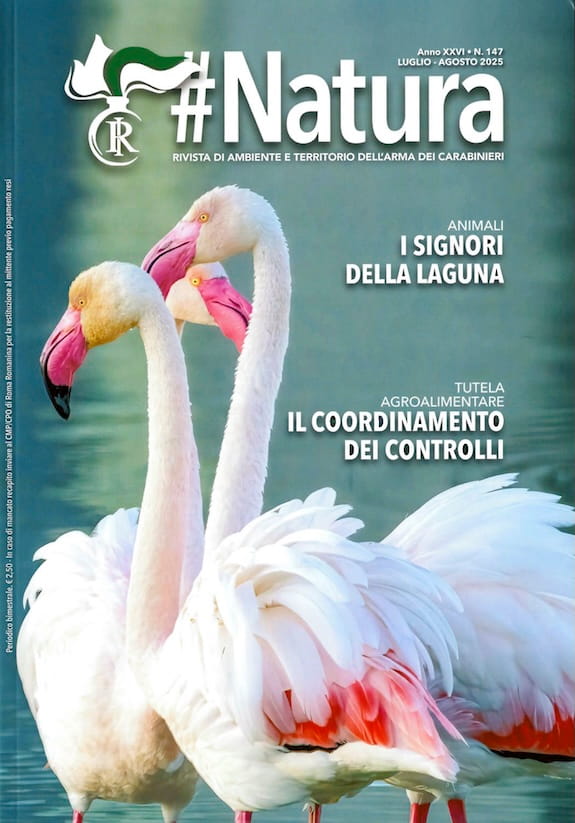 copertina rivista #natura lug-ago 2025