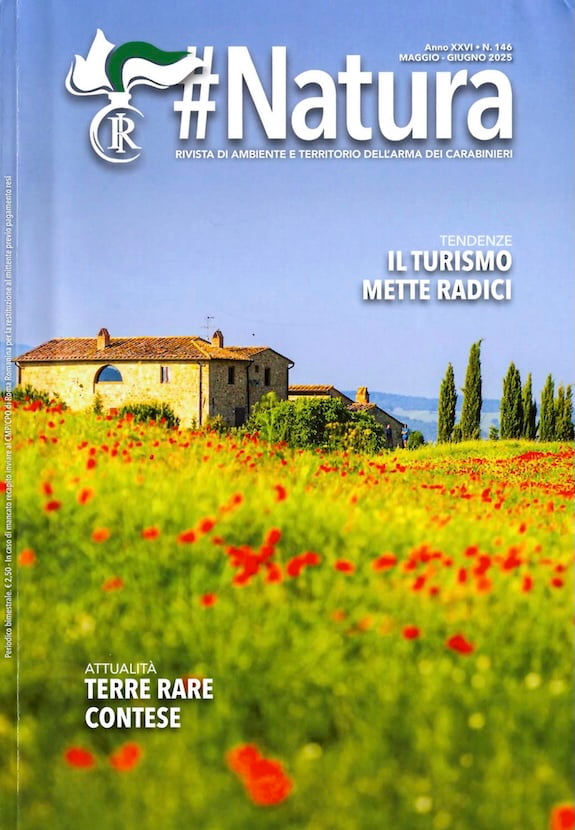 copertina rivista #natura mar-apr 2025