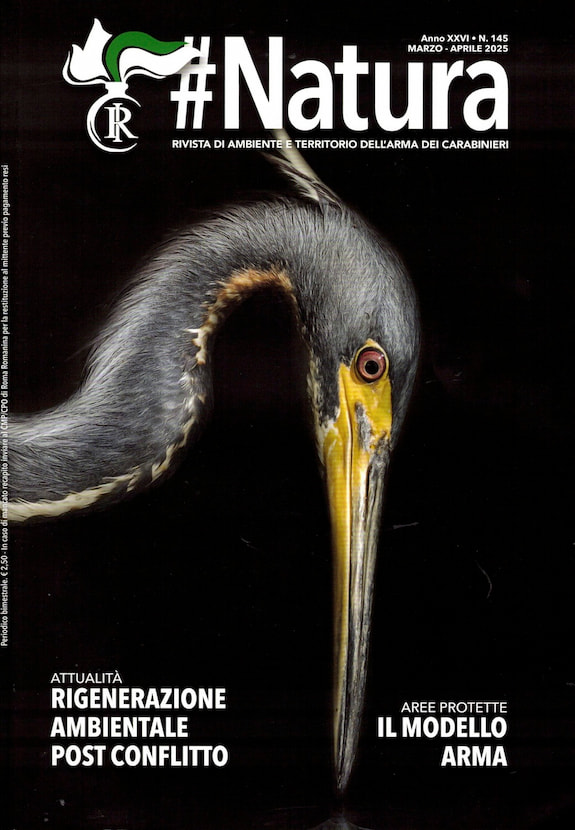 copertina rivista #natura mar-apr 2025
