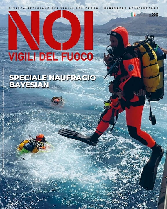 copertina noi vigili del fuoco