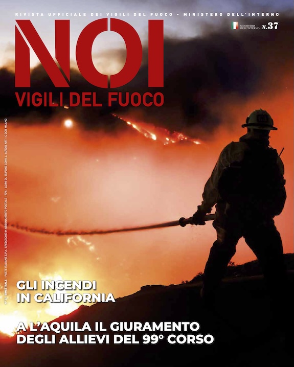 copertina noi vigili del fuoco